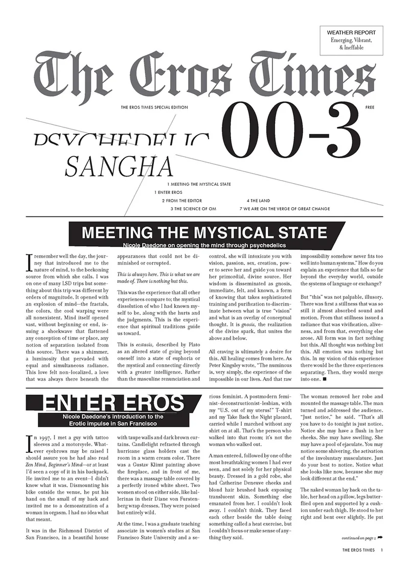 The Eros Times — Issue 00-3